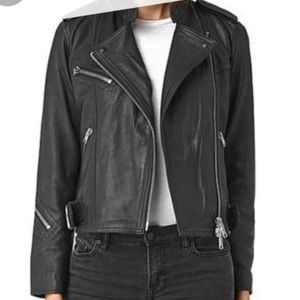 ALL SAINTS Leather Moto Jacket😍